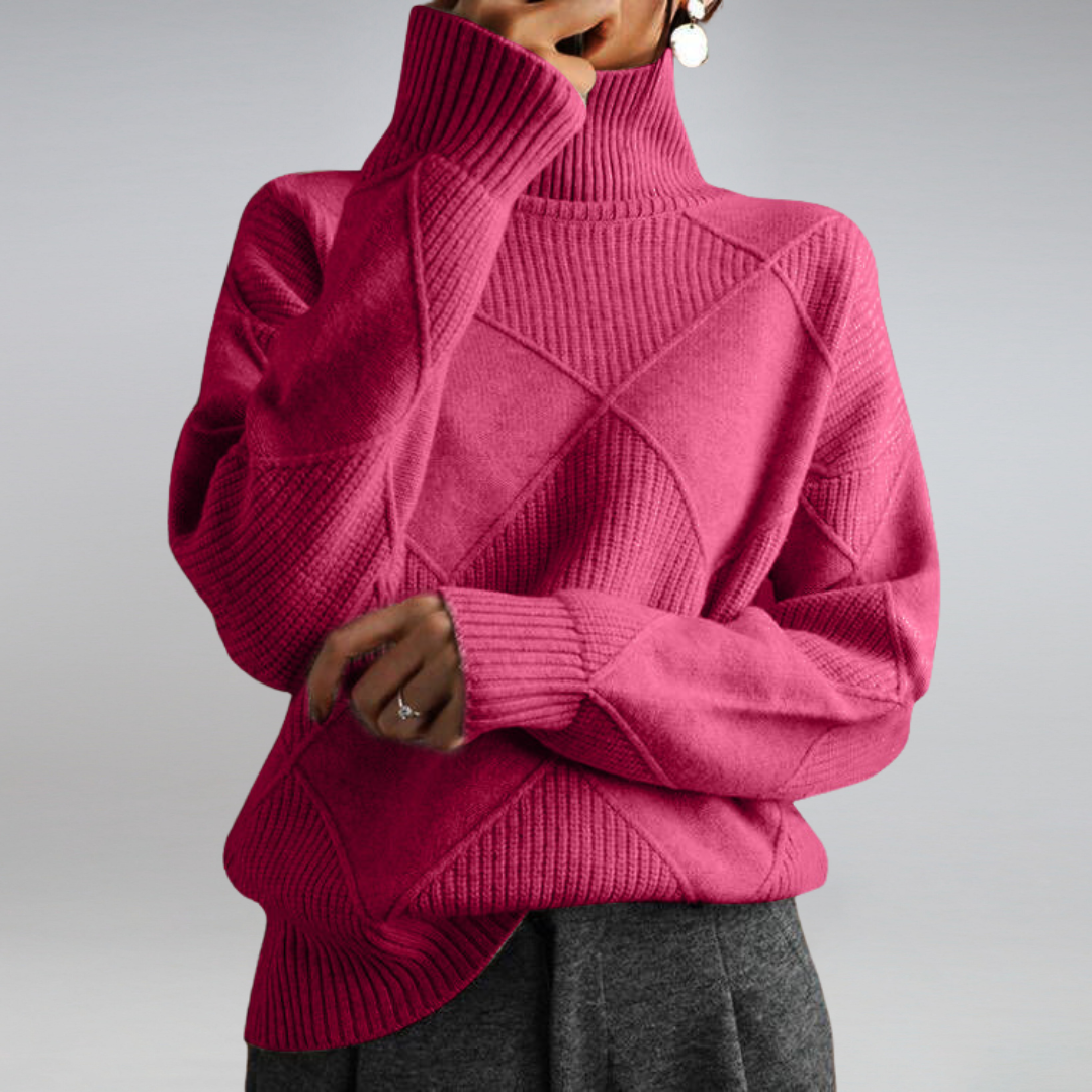 Mara - Luxe Textured Winter Sweater