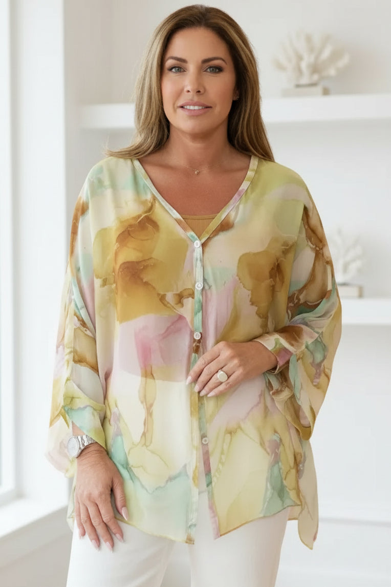 CHRIS - LIGHTWEIGHT SUMMER BLOUSE