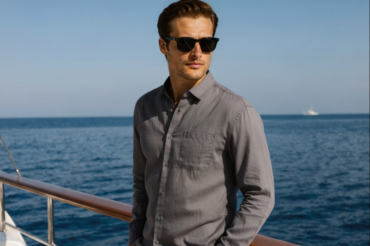 Cape Town - 100% Linen Shirt