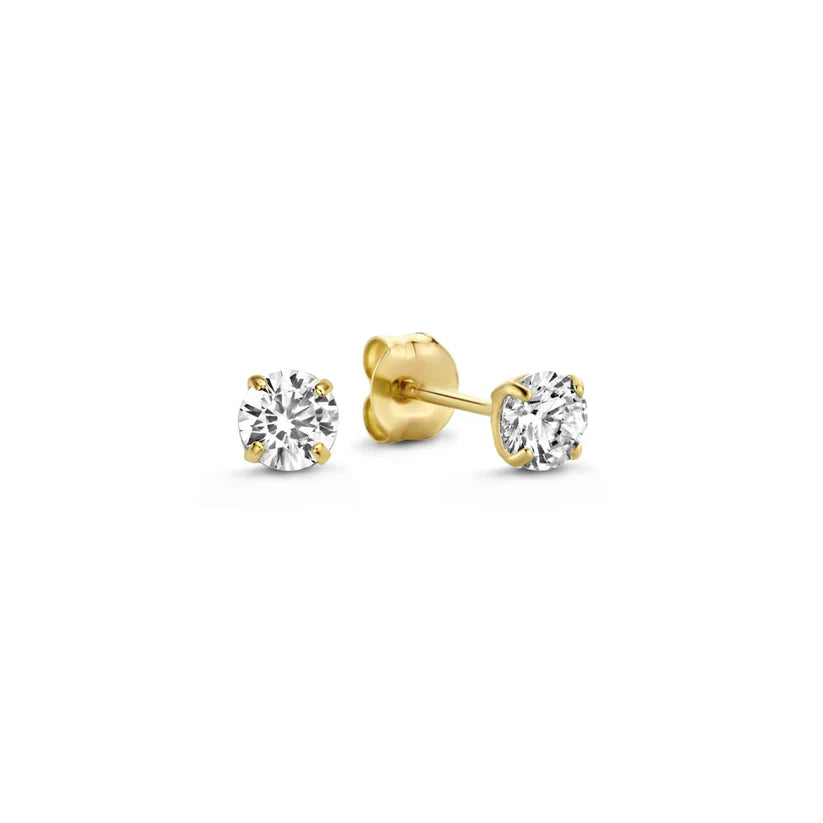 Krizalyssa | Diamond Pendant Earrings 18k Gold